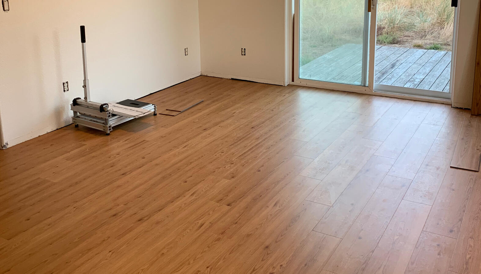 New LVP flooring