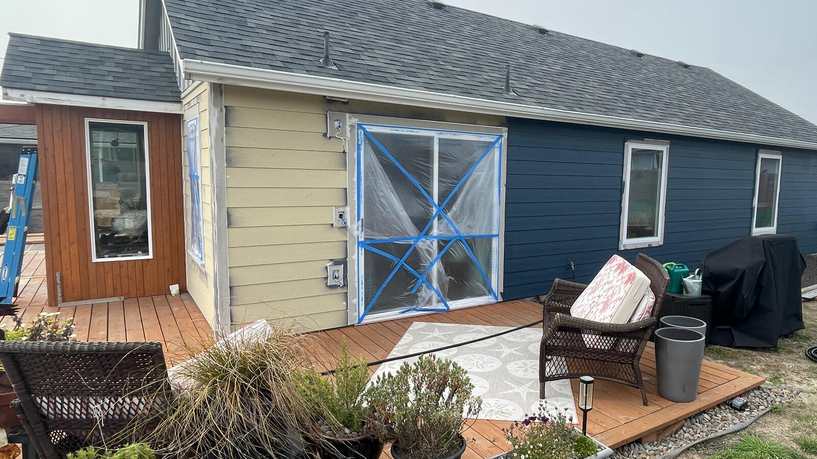 New siding and paint New siding and paint